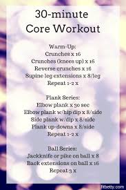 Furthermore, it needs to stress every muscle group in a way specific to its function. 30 Minute Complete Core Workout The Fit Cookie