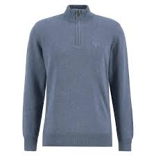 Barbour Mens Cotton Half Zip Sweater | Philip Morris & Son