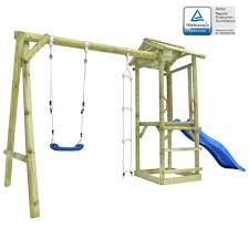 Die schaukel im kindergarten schulallee 3 musste aus sicherheitsgründen erneuert werden. Gartenbauten Sonnenschutz Wickey Spielturm Kletterturm Tinycabin Grune Rutsche Schaukel Kinder Holz Garten Onebitjr Com Br
