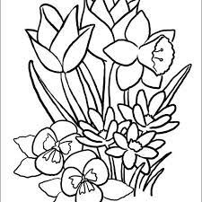 Time to color by squares! 12 Places To Find Free Printable Spring Coloring Pages