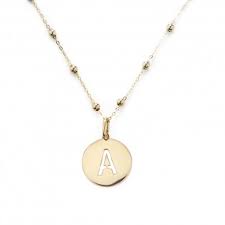 Each week for 52 weeks, i chose one letter, drew 100 variation. Yellow Gold 18 K 750 100 Alphabet Necklace Letter A