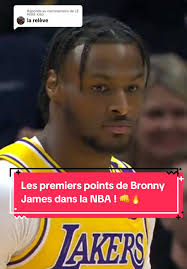 Bronny James marque ses premiers points en NBA ! 👊🔥