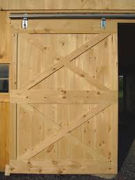 This is a unique idea for replacing the average pantry door. Barn Door Construction How To Build Sliding Barn Doors