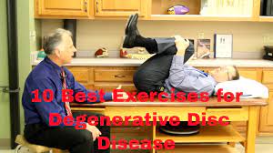 10 Best Exercises For Degenerative Disc Disease Low Back With Or Without Sciatica Youtube