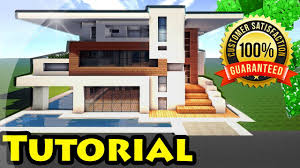 A waterfall modern house in minecraft is a very special building idea and also a very easy modern house tutorial to follow and. Minecraft Wiederdude Modern House Tutorial Tutorial Lif Co Id