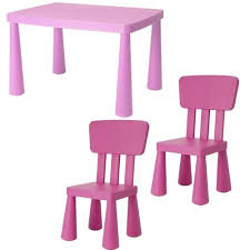 Ikea Mammut Children S 3 Pcs Dark Pink Table And 2 Chairs Set Ikea Http Www Amazon Com Dp B00iwzodcg Ref Cm Sw R Pi Dp Big Kid Bedroom Toddler Playroom Ikea