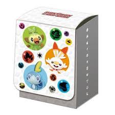 The pokemon tcg is a trading card game, meaning players collect cards to build unique decks and play opening packs from the same box makes it more likely to get a variety of cards. Pokemon Card Game Deck Case Grookey Scorbunny Sobble Card Supplies Hobbysearch Trading Card Store