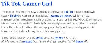 Urban Dictionary Definition Tiktok Gamer Girl Know Your Meme