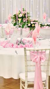 Standard Satin Chair Sash Medium Pink Sweet 16 Centerpieces Wedding Table Pink Quinceanera Pink