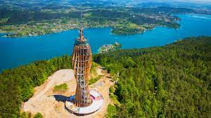 Die 120 m lange rutsche. 1 392 Besucher Am Ersten Tag Am Aussichtsturm