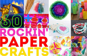 I love classic paper crafts for kids like today's project: 60 Amazing Paper Crafts For Kids And Adults Babble Dabble Do