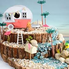Miniature Mermaid Gardens Are The Coolest Take On Fairy Gardens Beach Fairy Garden Fairy Garden Mini Fairy Garden