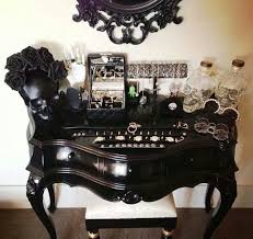 Dark Vanity Gothic Home Decor Goth Home Decor Gothic Bedroom Furniture