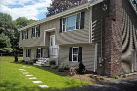 The dining room has an angled bay with 5' patio doors. Image Result For Raised Ranch Ranch Makeover Exterior Ranch Makeover Ranch