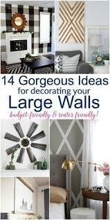 Whether you're looking to add a flashy wall accents, make a dull wall shine or simply looking for a perfect place to play with visuals, we've got your back. Large Diy Wall Decor Ideas Wall Decor Bedroom Large Wall Decor Living Room Diy