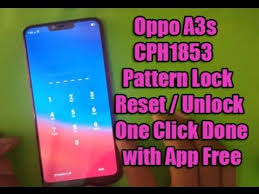 Oppo A3s Cph1853 Pattern Lock Password Reset Unlock One Click Done Wi Unlock App Pattern
