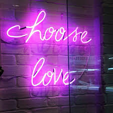 Love Wins Neon Signs Neon Words Neon Light Signs