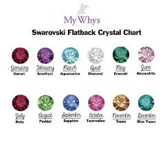 Birthstone Calendar Birthstones By Month And Day Add On Birthstones By Mywhys Swarovski Flat Back Crystal Birthstone 3 Mm Choose Your Color Choose Your Month In 2020 Birthstones Personalized Heart Necklace January Birthstone Jewelry