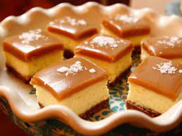 Salted Caramel Cheesecake Squares Recipe Desserts Caramel Cheesecake Salted Caramel Cheesecake