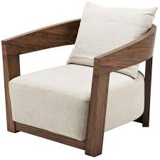 Eichholtz Rubautelli Armchair 89 800 Mkd Liked On Polyvore Featuring Home Furniture Chairs Accent Chairs H Single Seater Sofa Furniture White Oak Chair