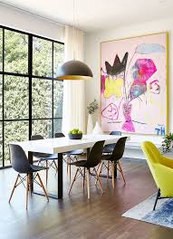Stilnyj Sovremennyj Dom Dlya Semi V Toronto Foto Idei Dizajn Wall Decor Bedroom Dining Room Walls Modern Dining Room