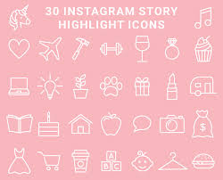 30 Instagram Highlight Icons Blush Pink And White Instagram Highlight Icons Pink Instagram Cute App