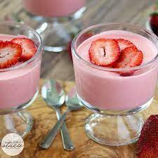 Strawberry Mousse Recipe Strawberry Mousse Recipe Strawberry Mousse Light Desserts Recipes Easy