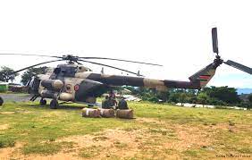 This is the second chopper delivered to pakistan this year: Mi 171e In Kenya Air Force