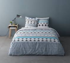 Tous les détails du produitnattjasmin housse de couette et 2 taies, blanc, 240x220/65x65 cm. Housse Couette Percale Blaise Le Style Graphique A Petit Prix