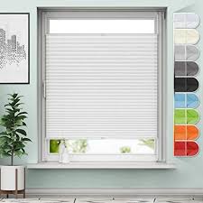 Rollos Gardinen Vorhange Verdunkelungsrollo Creme 95x150cm Sonnenschutzrollo Klemmfix Ohne Bohren Rollo Mobel Wohnen Elin Pens Ac Id