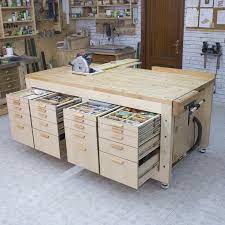 atelier multifonction haute performance construit build haute performance multifonctionnel table de travail menuisier projets de menuiserie garage atelier
