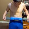 This is how to get a six pack in three minutes for a 13 year old kid. 1