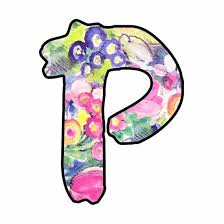 Some grow only in tropical regions, while others might thrive even in your backyard; Buchstabe Letter P Alphabet Bunt Lettern