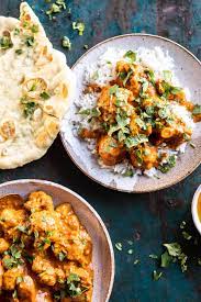 Indian Coconut Butter Cauliflower Half Baked Harvest Recipe Easy Indian Recipes Indian Food Recipes Healthy Recipes