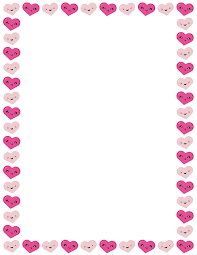 Figueroa, que 3190 personas siguen en pinterest. Folio Decorado Corazones Imagenes De Marcos Marcos Para Word Imagen Para Facebook