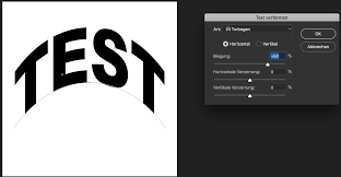 In the options bar at the top of the screen, choose a font (i'm using avenir here) and set the size to 72, and choose any colour you like (except white if you're doing this on a. Transform Text Like An Arch Graphic Design Stack Exchange