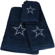 Nfl Dallas Cowboys 3 Piece Bath Towel Set Walmart Com Walmart Com