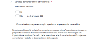 INFORME FINAL DE LA CONSULTA PÚBLICA REGULATORIA ENTIDAD: MINISTERIO DE  ECONOMÍA Y FINANZAS PROYECTO NORMATIVO: Creación del