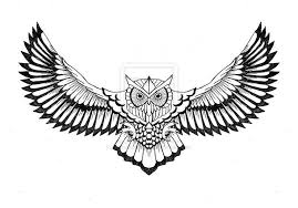Black And White Owl Chest Tattoo Owl Chest Tattoo Design By Lahnakuningas Deviantart Com On Deviantart Owl Tattoo Chest Owl Tattoo Owl Tattoo Design
