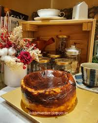ly's kitchen ventures: burnt cheesecake