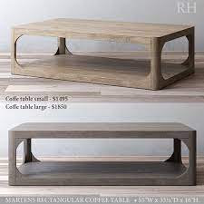 Maybe you would like to learn more about one of these? Rh Martens Rectangular Coffee Table 3d Model Cgtrader