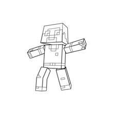 Minecraft is an independent game mixing construction and adventure created by markus persson and developed since january 2012 by a small team within. Minecraft Unspeakable Coloring Pages