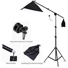2020 20w Led Continuous Lighting Studio Kit Boom Arm Softbox For Photography Lighting And Photo Vedio Shooting From Hakuu 67 23 Dhgate Com