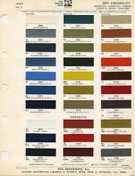 78 Prototypic 1966 Chevy Truck Color Chart