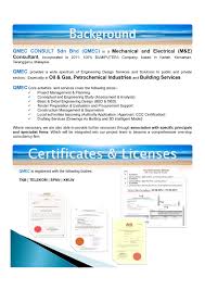 Peremba construction sdn bhd address: Terengganu Qmec Consult