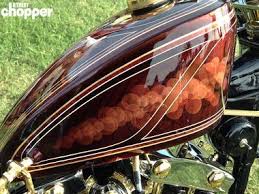 The 20 Most Interesting Gas Tanks Of Chopperfest Show In Ventura Ca Custom Motorcycle Paint Jobs Motorcycle Painting Motorcycle Paint Jobs