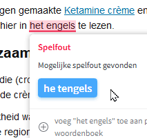Correction Het Engels Is Not Correct Dutch Languagetool Forum