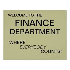Finance Department Poster Zazzle Com In 2020 Accounting Humor Accounting Jokes Finance