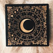 Astrology Altar Trinket Box Moon Goddess Moon Goddess Art Astrology