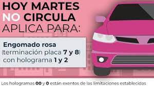 Su objetivo es ejercer control sobre la contaminación generada por estos vehículos para minimizar el impacto ambiental que producen. P63sfc Gpqcedm